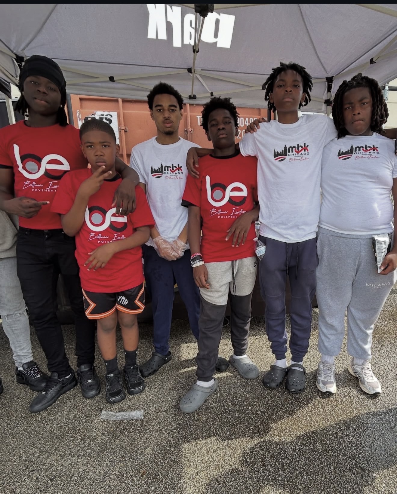 MBK Chicago and BE Movement scholars